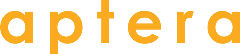 aptera logo Bright Orange Gold Aptera