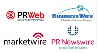 picture of PR distribution network logos and names