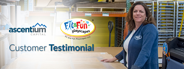 Photo of Pamela Gunther CEO and Owner of Fit and Fun Playscapes