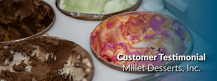 Photo of ice cream at Millet Desserts Baskin-Robbins location