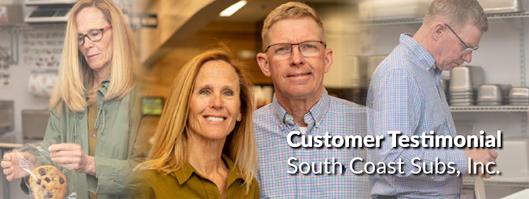 South Coast Subs owners Janette and Chris Hall