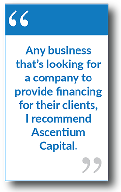 ron fraley quote i recommend ascentium capital